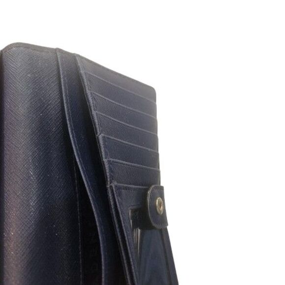 Kate Spade Natalia Navy Blue Trifold Wallet - Picture 5 of 7